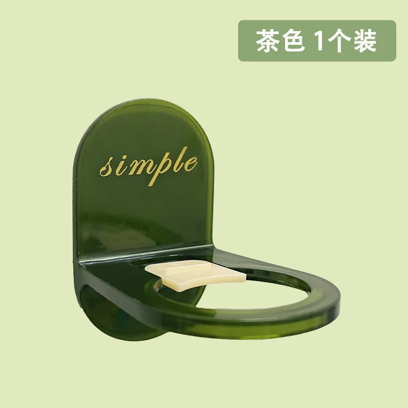 رف تخزين مثبت على الحائط الحمام الحمام اللكم رف معلق حر Traceless الحمام المرحاض قوس معلق هوك