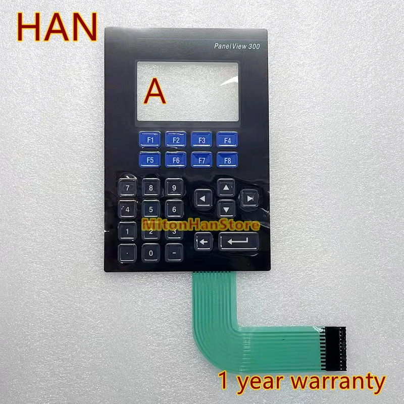 جديد لـ Panelview 300 2711-K3A2L1 2711-K3A5L1 2711-K3A10L1 2711-K3A17L1 2711-K3A17L1B غطاء حافظة بلاستيكي زر لوحة المفاتيح #5