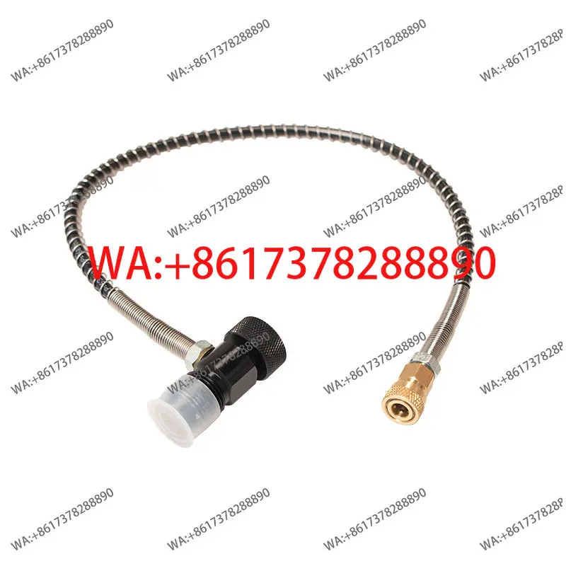 Fiber bottle inflatable connector G5/8 bottle head valve large turn small 30MPA large bottle to small adapter
