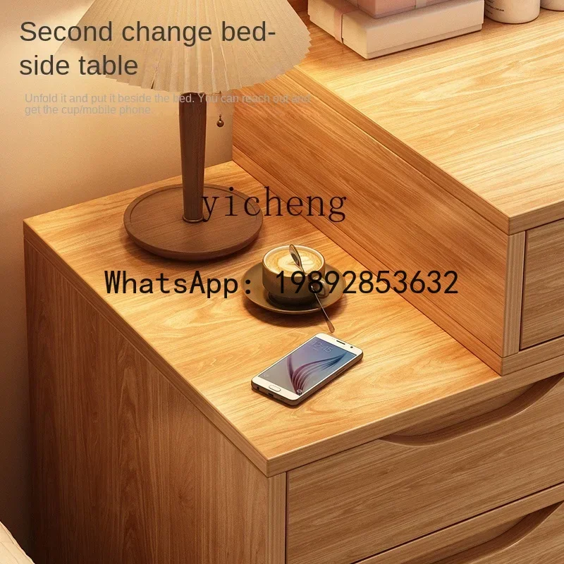 

X4 Dresser Bedroom Simple Modern Dresser Desk Small Apartment Integrated