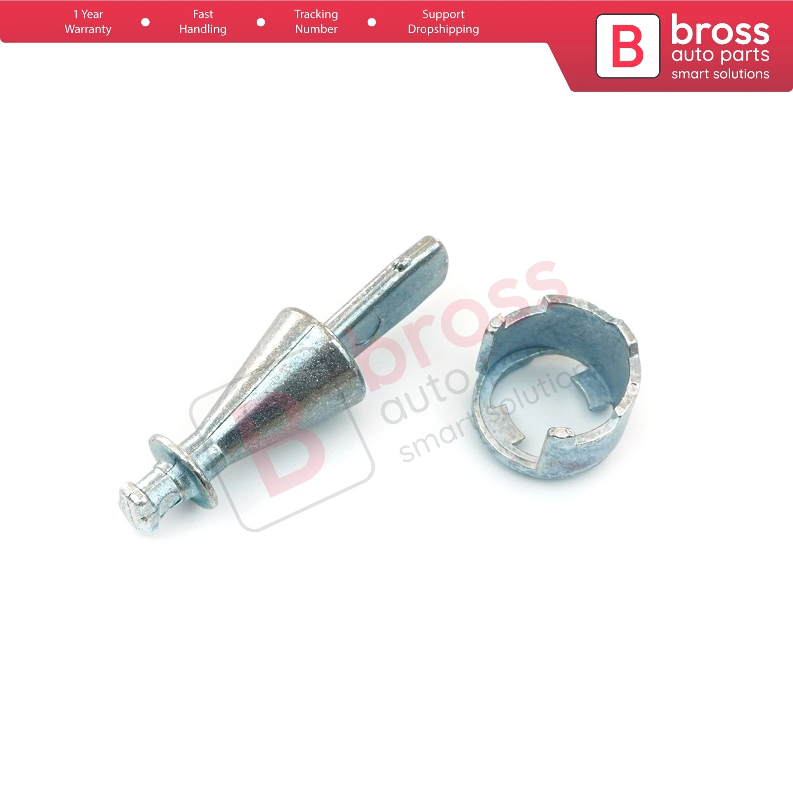 BDP663 Door Lock Barrel Cylinder 45 mm Eccentric Orbital Follower Kit Front 5K0837167A for VW Golf 1K5 MK6 5K Jetta MK5 1K5