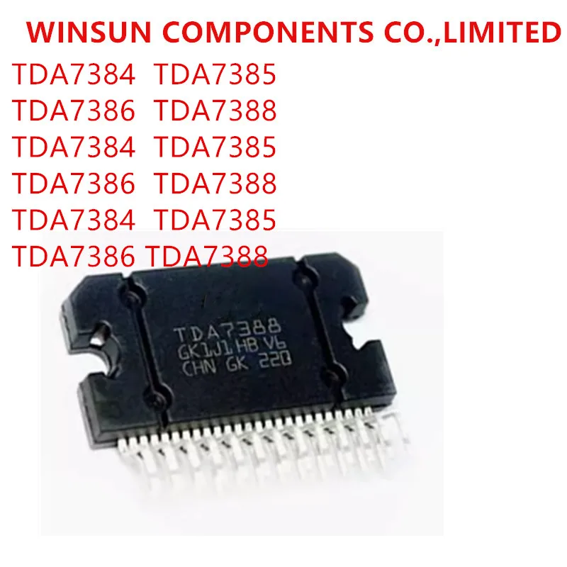 100% new imported original TDA7384 TDA7388 TDA7385 TDA7386 ZIP-25 Automotive audio amplifier chip