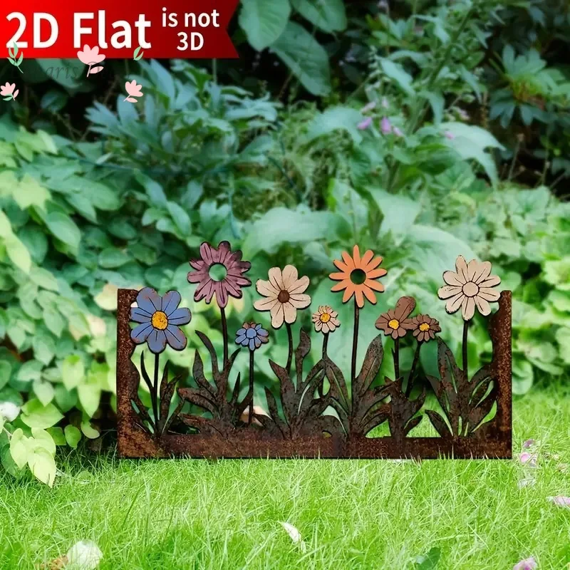 Flower ground insert small fresh pastoral style creative garden gardening courtyard decoration