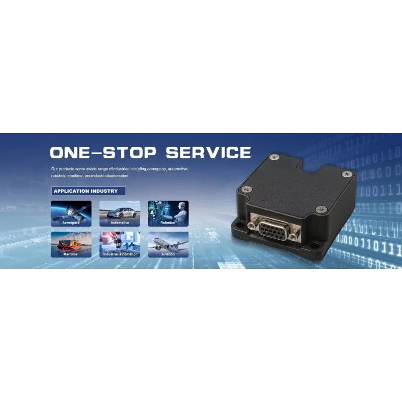 High Precision 2000Hz IMU MEMS Gyro Accelerometer 400dps/30g RS422 Compact Low Power Inertial Motion Position Sensors