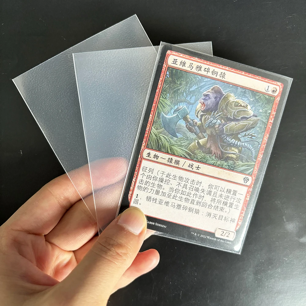 65x90mm card protection frosted 50 sleeves 1 bag Matte Materials Protection for MTG/PKM/YGO