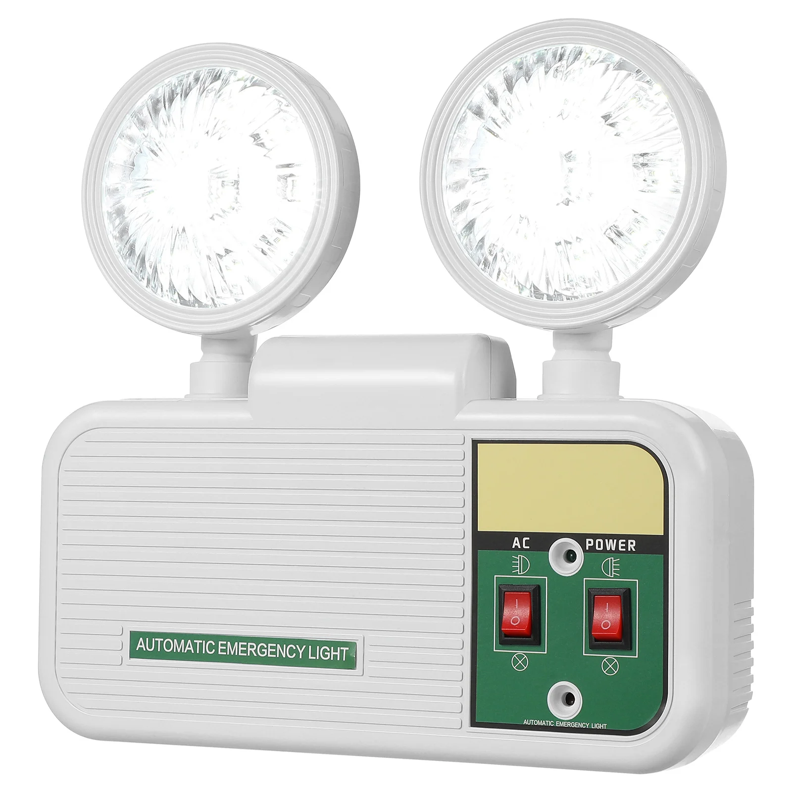 Luces de emergencia LED nocturnas para iluminación de falla de energía, iluminación de escalera, salida doméstica de repuesto con respaldo