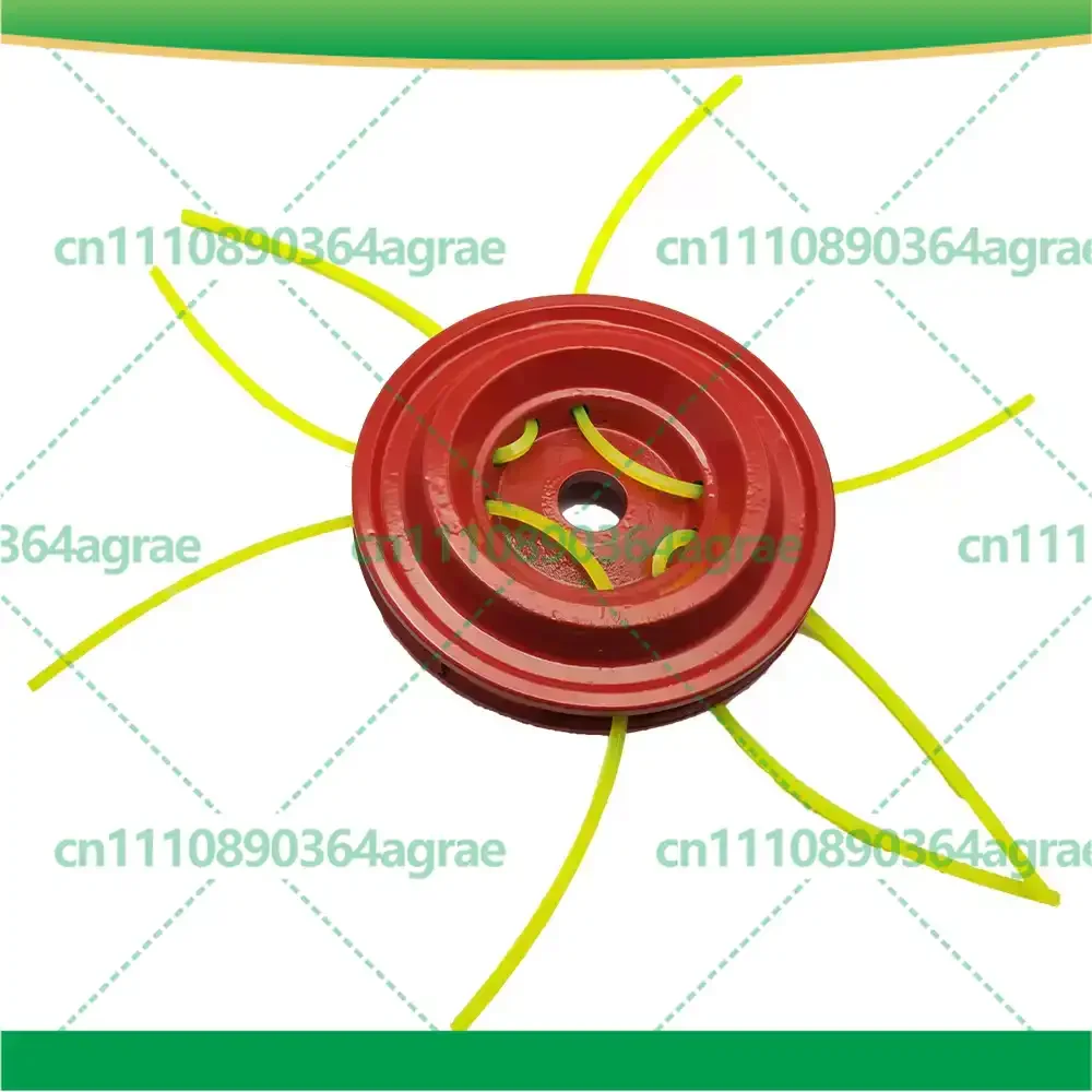 5pcs Thickened Red Aluminum Trimmer Head Universal For Grass Trimmer Garden Power Tool Accessories