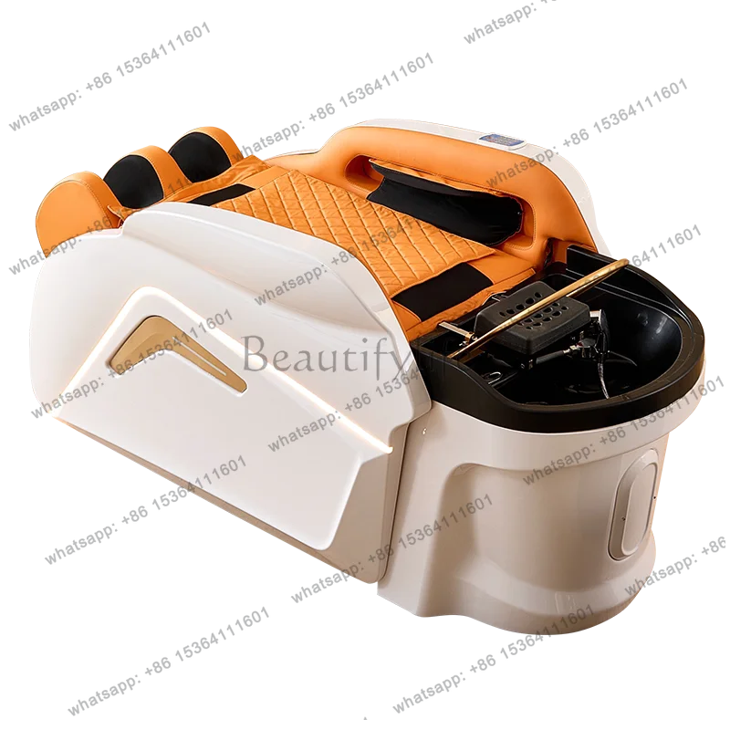 

Automatic intelligent electric massage shampoo bed barber shop hair salon special with water heater