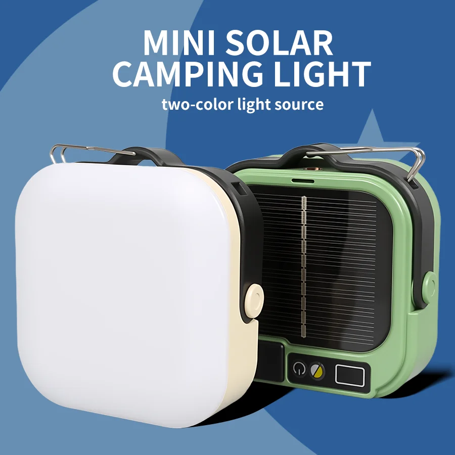 C5 Rechargeable Pocket Lantern Mini Portable LED Light USB Outdoor Emergency Waterproof Tent Light Digital Display & Hook Design