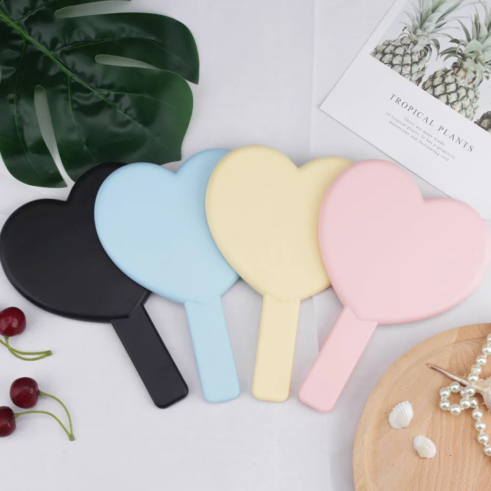 

3 шт. Изысканные стильные зеркала среднего размера с гладкой поверхностью, портативные дорожные зеркала для макияжа, высокая четкость изображения