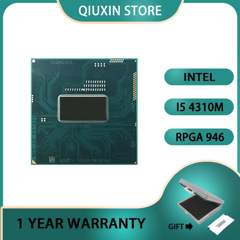 Procesador de CPU 3M 37W Socket G3 / rPGA946B Core i5-4310M i5 4310M SR1L2 2,7 GHz Dual-Core Quad-Thread