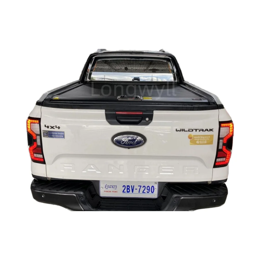 

Customized Roller Lid for Ford Ranger Wildtrak Anti-pressure Retractable Shutter Aluminum Roll N Lock