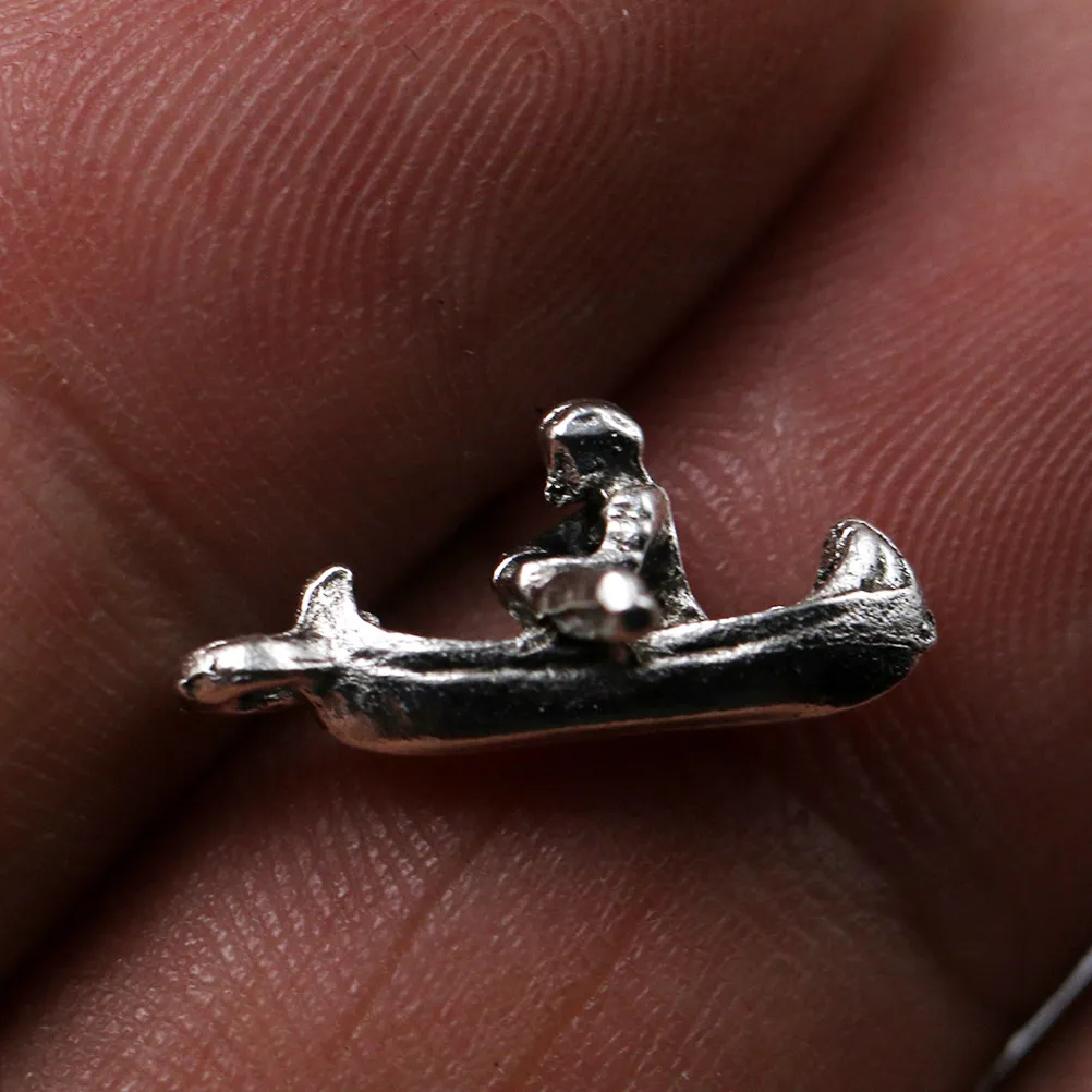

50Pcs Alloy Fishing Boat Pendant Charms for DIY Necklace Bracelet Earrings Handmade Jewelry Making Accessories