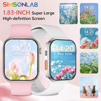 NEW Smartwatch Sleep&Heart Rate Monitoring Bluetooth Call 120+Sport Modes 1.83\
