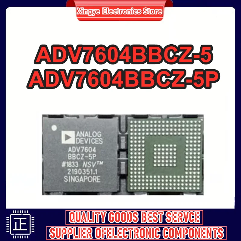 

2 шт. ADV7604BBCZ-5 ADV7604BBCZ-5P ADV7604 BBCZ-5 ADV7604 BBCZ-5P BGA IC чипсет, новый, оригинальный, в наличии