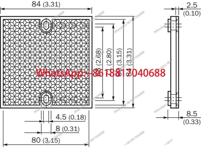 Nowe lustro/reflektor/reflektor PL80A, PL240DG C110A