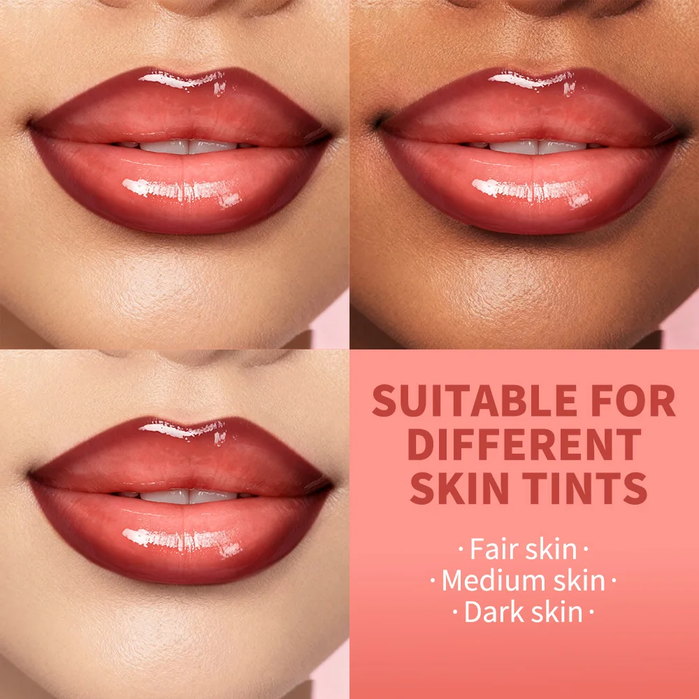 ลิปไลเนอร์พร้อมลิปกลอส ชุดคอมโบ ลิปกลอสสีน้ำตาลเข้ม ชมพู นู้ด กลอสเงา ติดทนนาน ชุ่มชื้น ชุดแต่งหน้าสำหรับริมฝีปาก