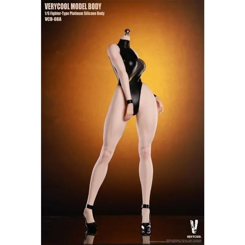 Pre-sale VERYCOOL 1/6 Scale Toys Female Soldier Body VCD-08ABC Platinum Silicone Detachable Feet Makeup Edition Body