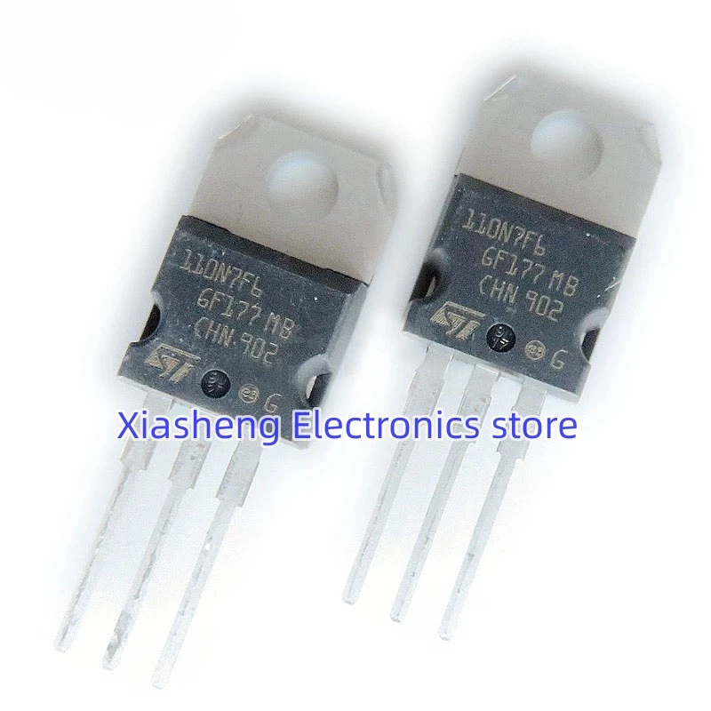 New Original 10Pcs STP110N7F6 STP110N8F6 TO-220 MOSFET Field-effect Transistor In Stock Good Quality