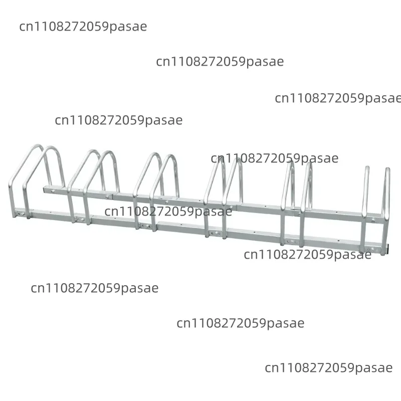 

Bike Parking Rack | Space-saving floor-to-ceiling design for 6 bikes | Carbon Steel Silver Black150kg Load Capacity