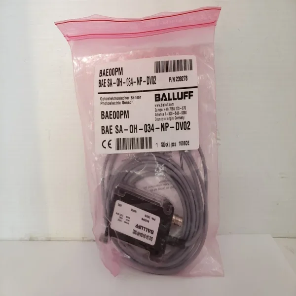 

Фотоэлектрический усилитель датчика Bae Sa-oh-034-np-dv02 (bae00pm) Nib, абсолютно новый, оригинальный, в наличии, PLC