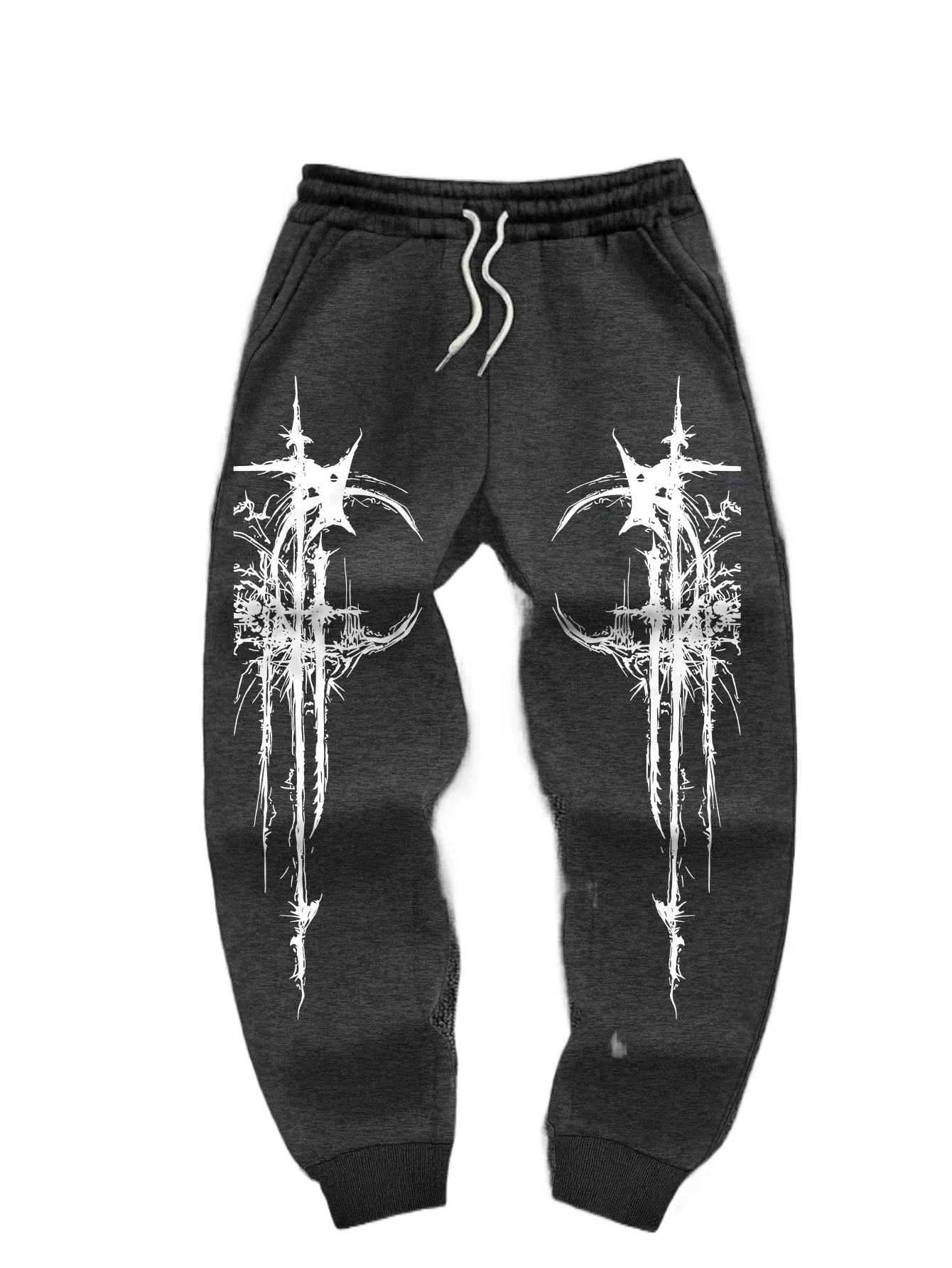 2026 Summer Fashion New Product Gothic Retro Punk Hip Hop Sports Casual Pants Hip Hop Street Wear Loose Pants Large Size