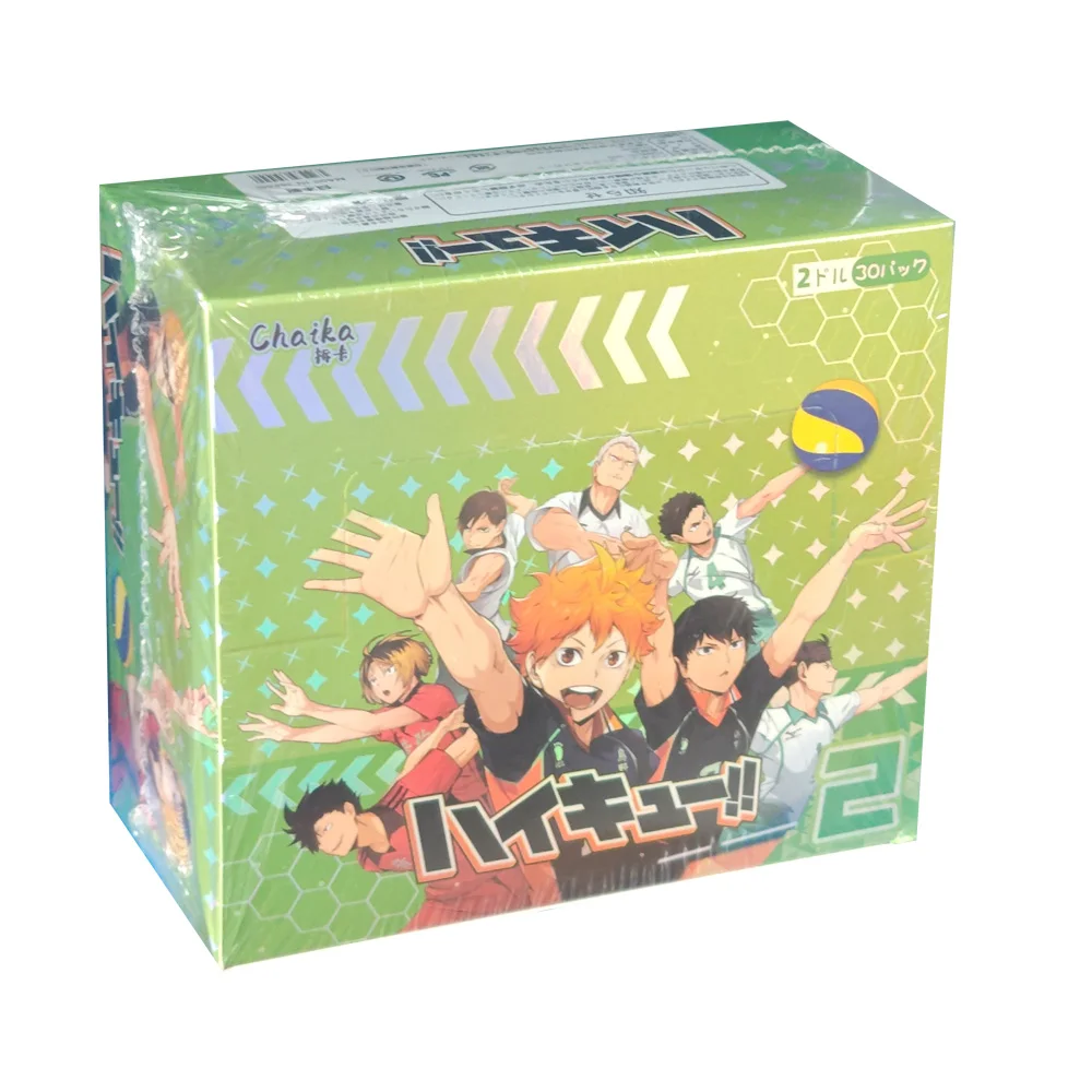 2024 Newest Haikyuu!! Collection Card CCG TCG Card Japanese Anime Kageyama Kgym Cityboy Booster Box Hobbies Gift For Fan Party