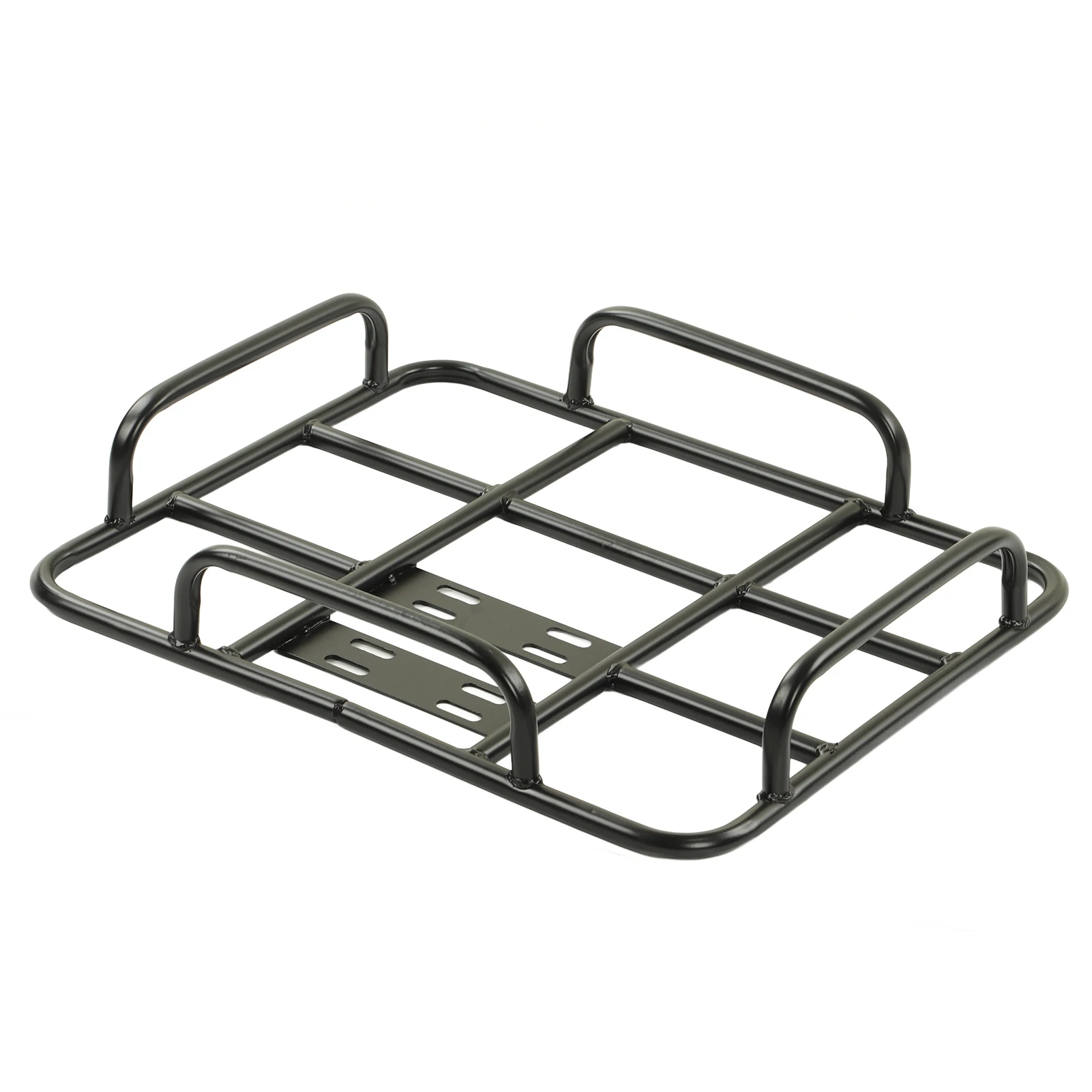 Portapacchi posteriore per moto, portapacchi per scatola per consegna cibo, griglia posteriore, carico da 80 kg, tubo in acciaio senza saldatura universale per moto