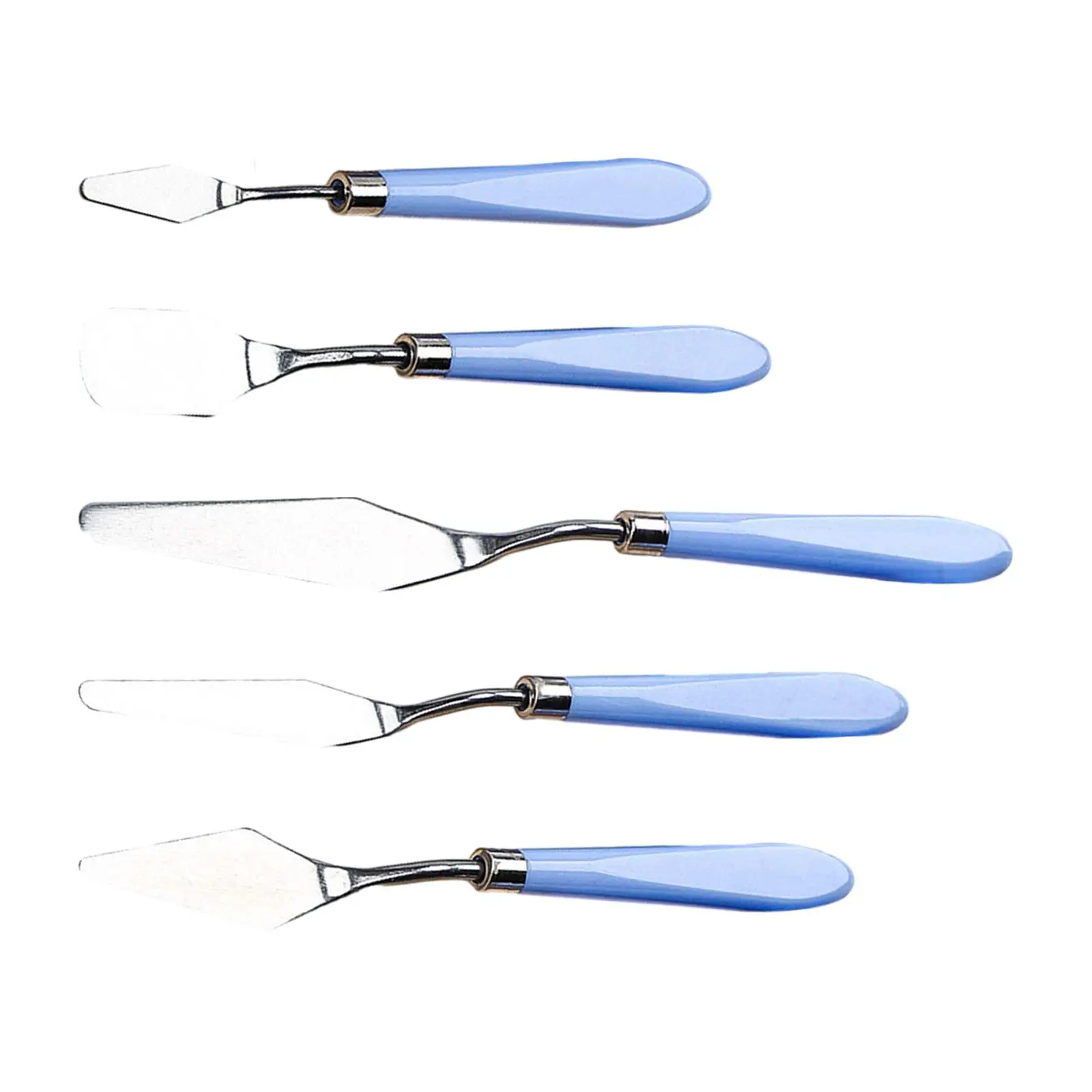 Набор ножей для рисования маслом, 5 шт.