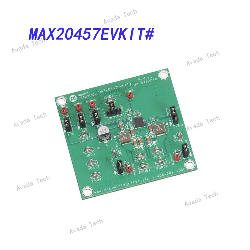 MAX20457EVKIT# Power Management IC Development Tools EvKit for MAX2045736V Dual 3.5A and 1.5A