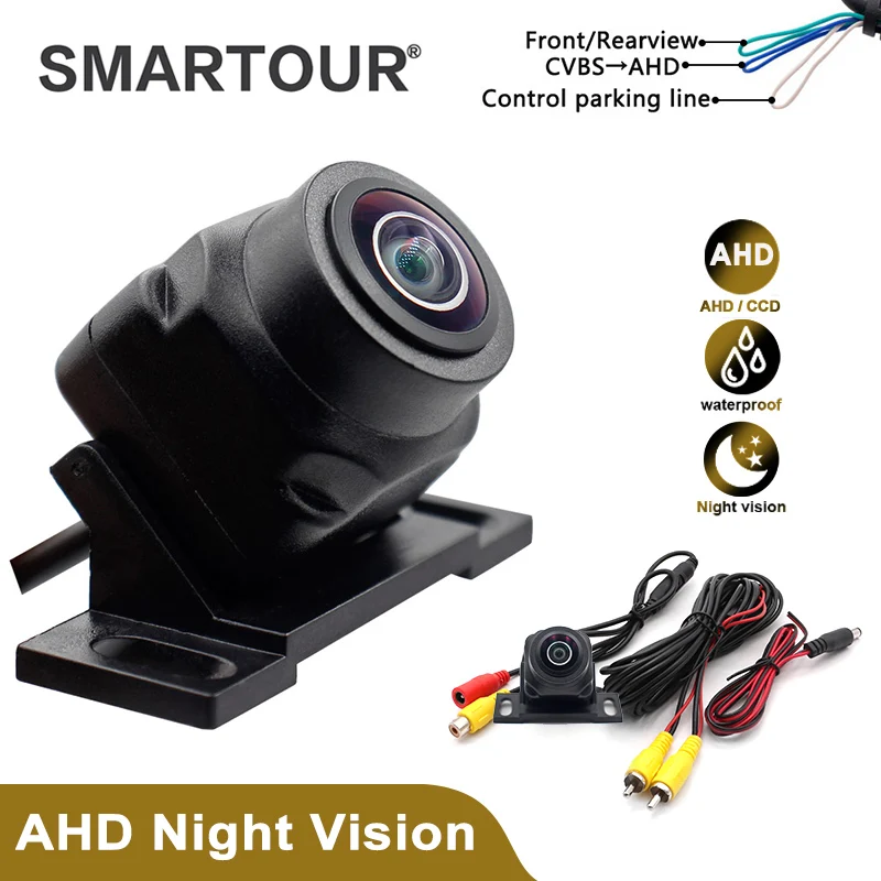 

HD AHD 720P 170 Degree Fisheye Lens Starlight Night Vision Vehicle Rear View Reverse Camera CCD Car Universal Camera