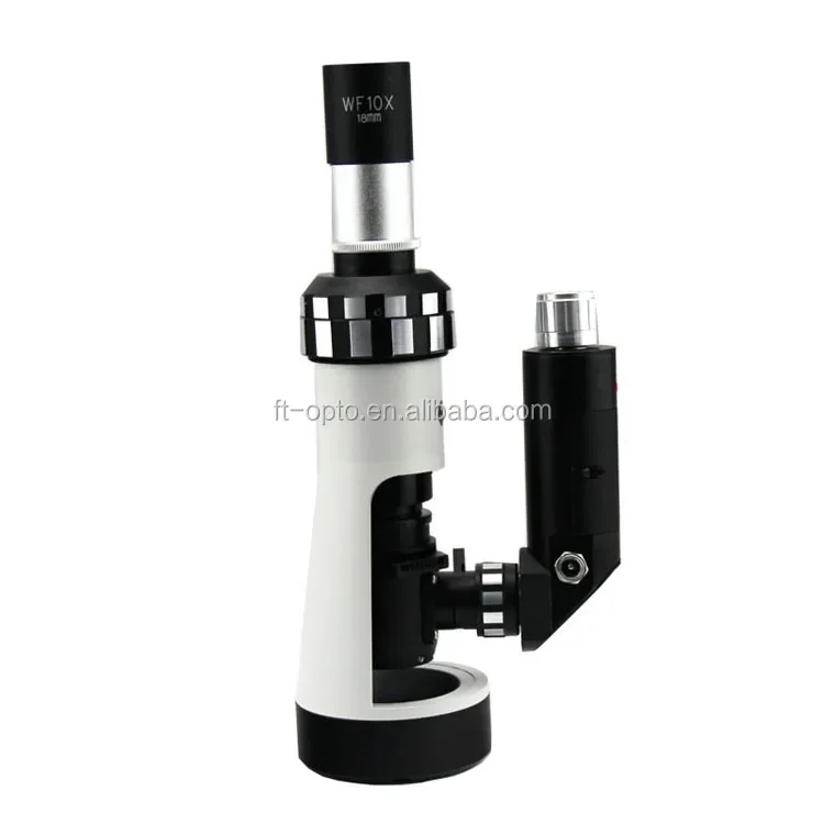 Ft-Opto FD34X4  WF10X eyepiece coaxial Led Light  Portable metallurgical Microscope