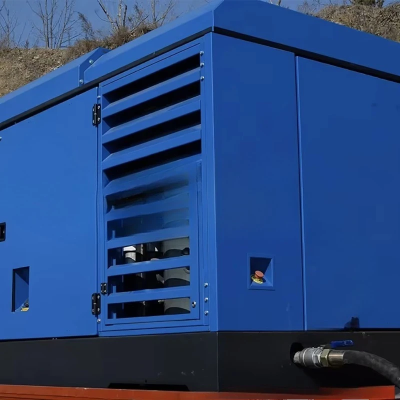 Liutech LUY350-34 34bar 1140cfm Screw Pneumatic Air Compressor AC Powered Pump for Mobile Construction Drilling Mines Engine