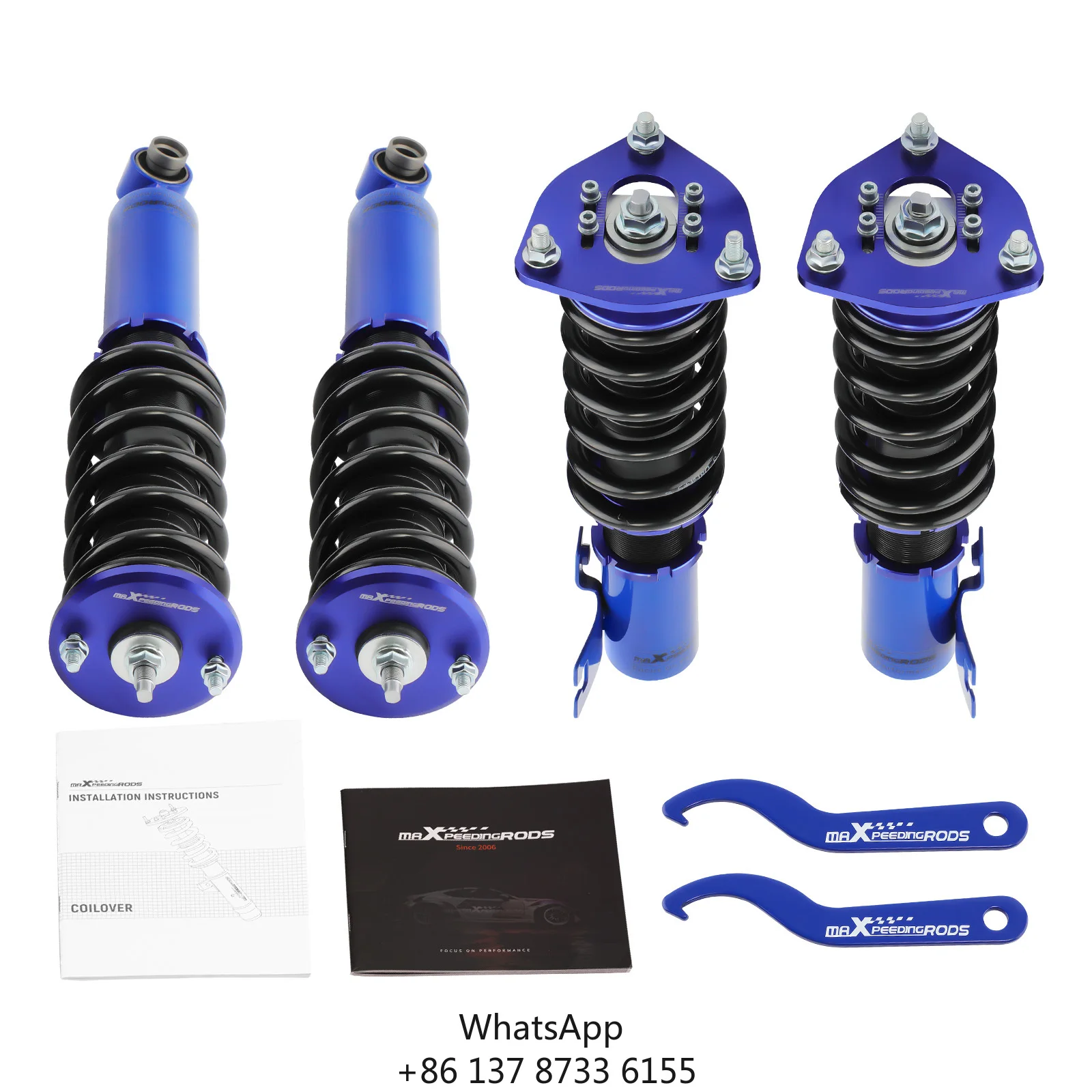 Height Camber Adjustable Coilovers Suspension Shocks For Nissan S13 Silvia 180SX 240SX 200SX 1989