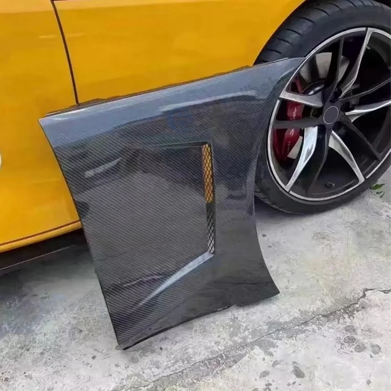 

Wholesale Customized Black Car Front Side Real Carbon Fiber Fender for GR Supra MK5 A90 A91 Body Kit Upgrade