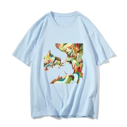 Jazz Hip Hop Nujabes Lo-Fi T Shirts MEN Metaphorical Music Tshirts 100% Cotton T-shirts Handsome Four Seasons Manga/Comic O-neck