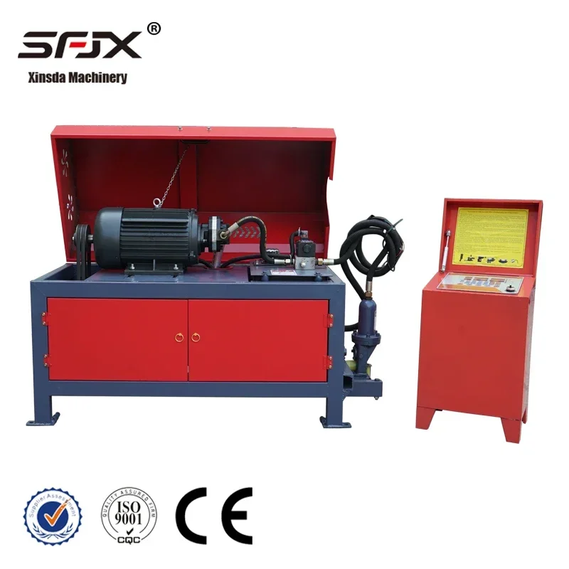 38m small CNC Steel Bar rebar Straightening and cutting Machine
