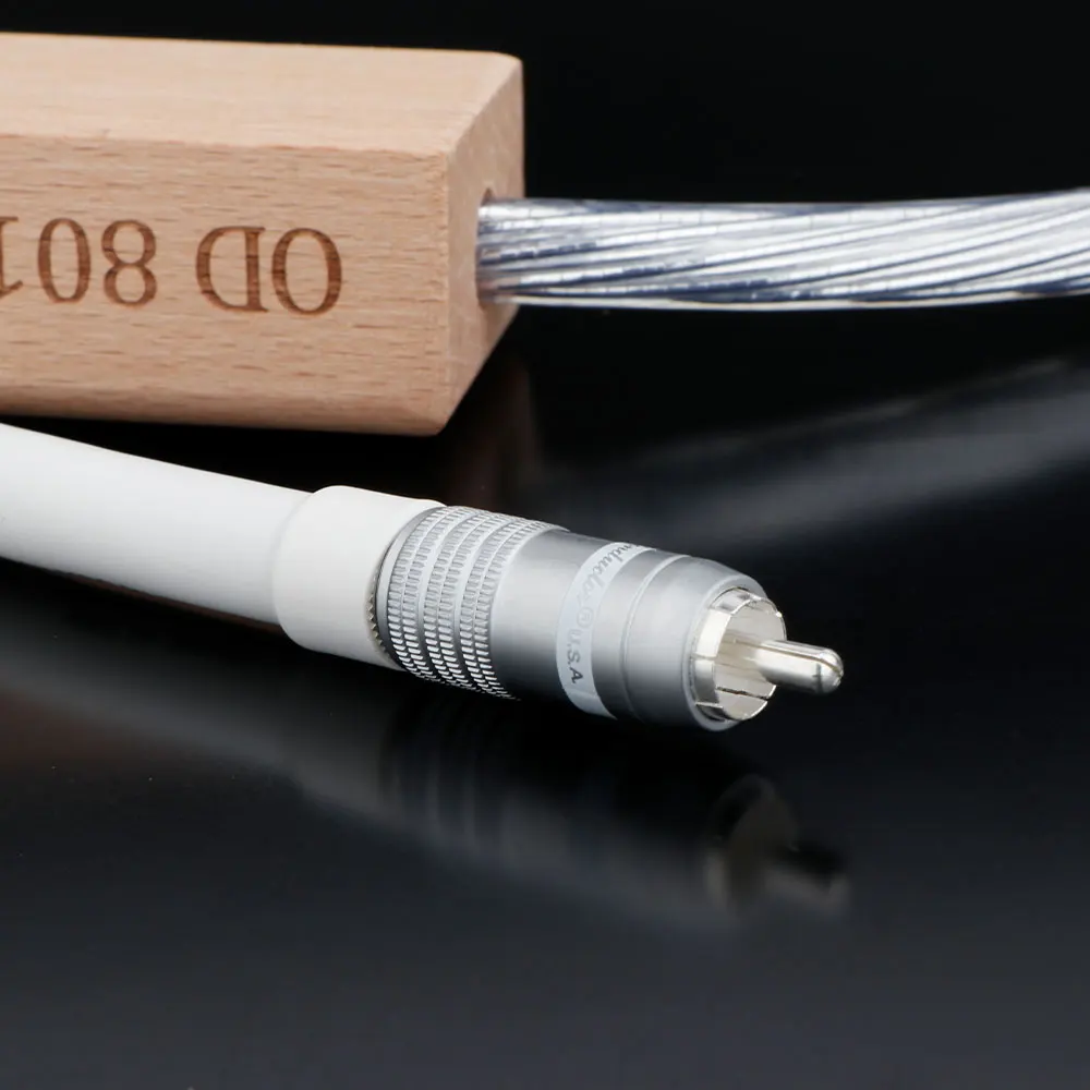 High Quality Odin Coaxial Cable 7N Silver Plated Digital Cable One Piece Fever Audio AES/EBU Signal Line