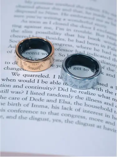 Imagen 2 del producto Anillo Inteligente Amovan Nova de Calidad Premium con GPS, Monitor de Ritmo Cardíaco, Oxígeno en Sangre, Estrés, Sueño y Temperatura, Anillo de Meditación