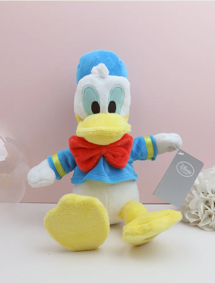 30cm Donald Duck Daisy Mickey Mouse Plüschtier-Set Niedliche Cartoon-Stofftiere Paar-Geschenk für Kinder Filmfans Geburtstagsgeschenk – Detail 2
