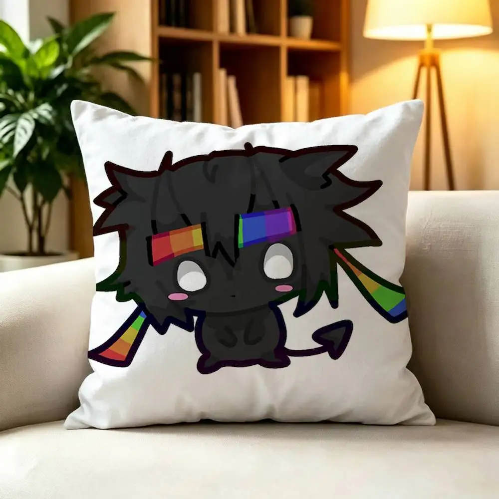 For Game S-Spokeishere S-Spoke  Double-Sided Printed Cushion Cover Bedroom Bedside Sofa Pillow Case