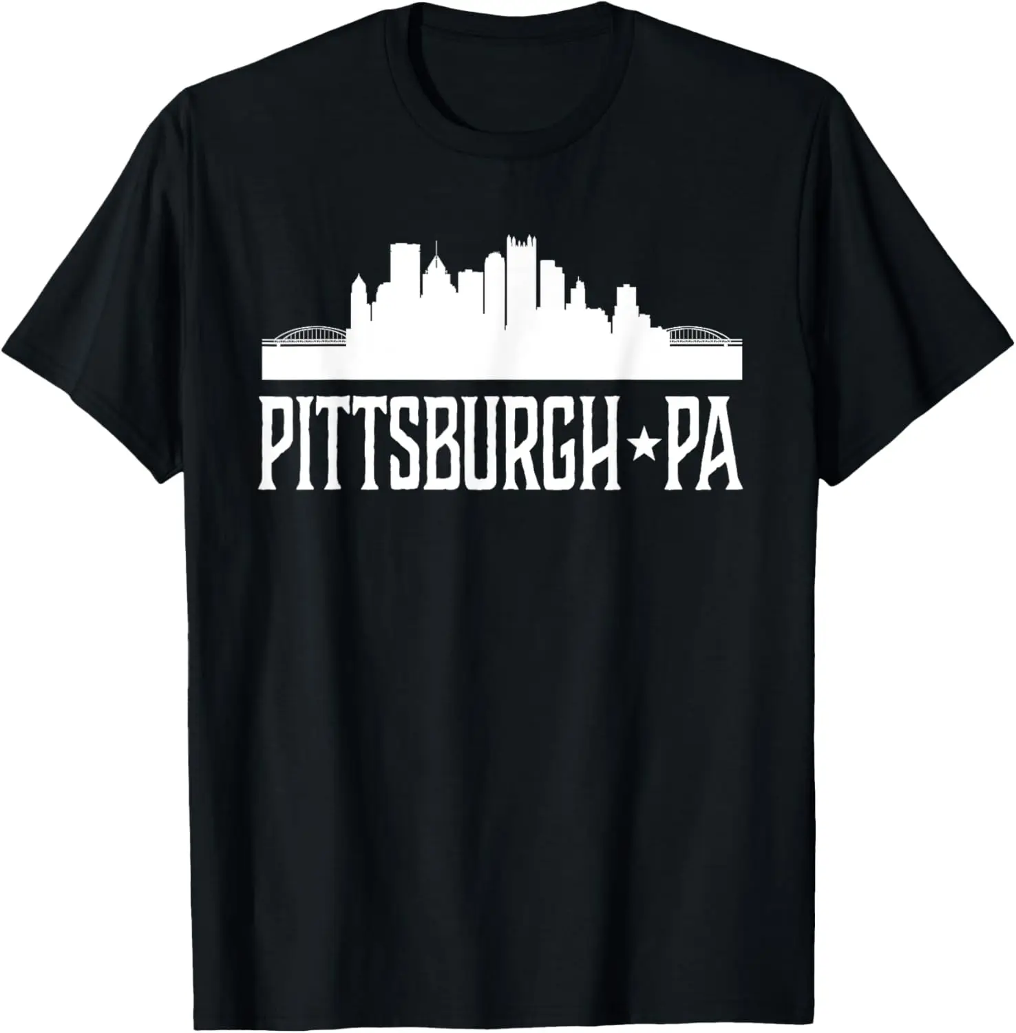 

Футболка Pittsburgh PA City Skyline Pennsylvania Cities Футболка