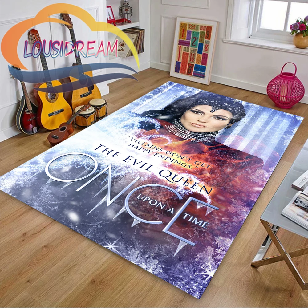 Once Upon A Time Series Carpet、 Adventure Science Fiction     European and American TV non-slip Fashion Soft