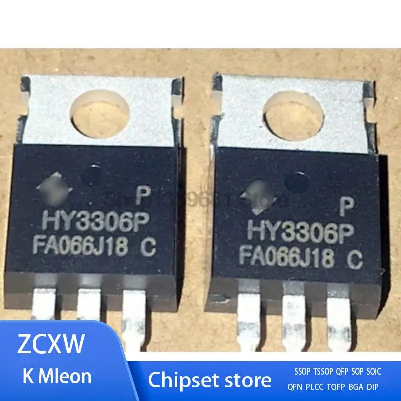 10PCS/LOT  HY3306P HY3306 or HY3906P HY3906 or HY4306P HY4306 TO-220 130A 60V  