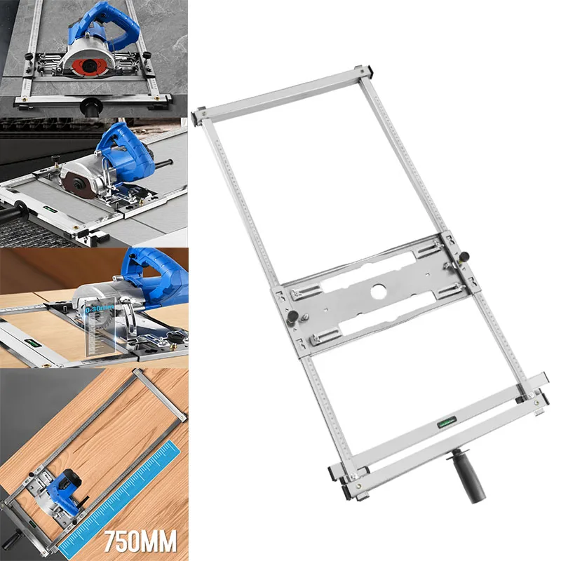 

Для 4/5/7 дюймов электрическая циркулярная пила, триммер, направляющая для кромок, кронштейн разделочной доски, для фрезерного станка, инструмент для фрезерования кругов и канавок