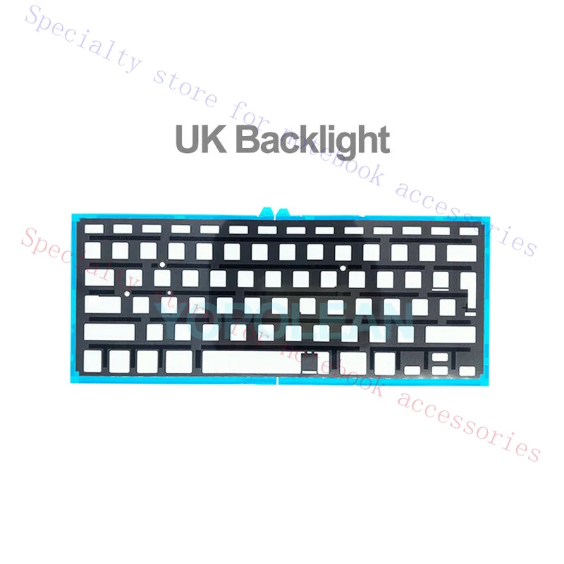 FFF+ New For Macbook Air 13 A1369 A1466 UK Keyboard with Backlight Screw 2011-2017
