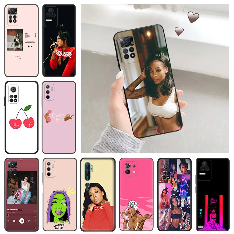 Black Matte Phone Case For Redmi 10A 12C 9A 9I Note 9 10 Lite 10S 9S 11 S Pro 5G Xiaomi 9T 10C Over it Summer Walker Soft Cover