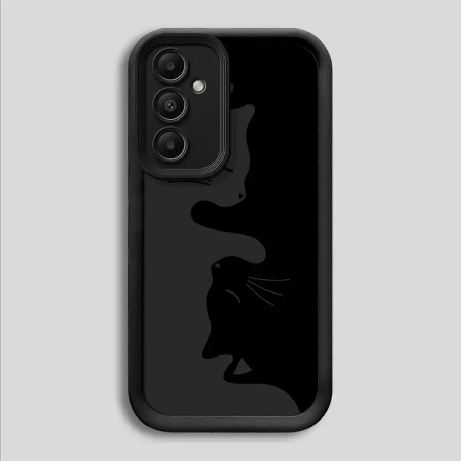 حافظة لهاتف سامسونج جالاكسي A25 A35 A73 A52 A06 A53 A54 A55 A15 A51 A72 A71 غلاف ناعم #3