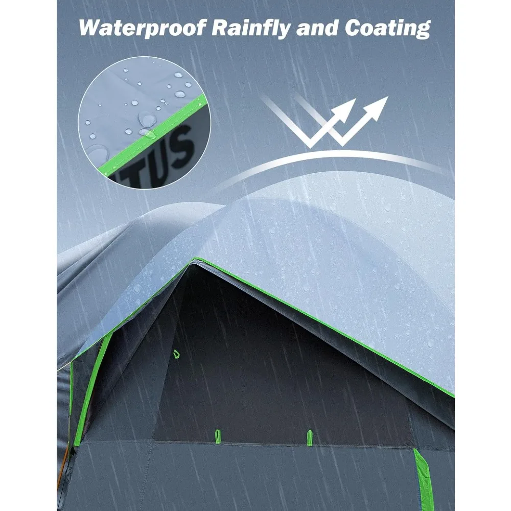 خيمة التخييم SUV مع ذبابة المطر، وخيمة سيارة ذات باب مزدوج تتميز بأعمدة الألومنيوم ومأوى الباب الخلفي SUV المقاوم للماء