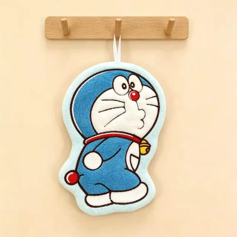 Doraemons Cute Hanging Towel Kitchen Hand Towels Bathroom Soft Absorbent Handkerchief Cartoon Anime Character Kawaii Dishcloth - view 4